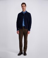 PIERRE CARDIN Herren Stretch Cord Hose "PC-Lyon tapered", shopping bag braun