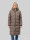 COVERED Damen Mantel JULIA 4 mit Kapuze, Fungi beige Taupe
