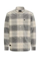Camel Active Herren Langarm Cordhemd, beige grau