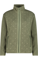 CMP Damen Jacke aus Jacquard-Fleece, Green Tea