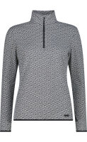 CMP Damen Bedrucktes Softech-Langarmshirt, Anthrazit...